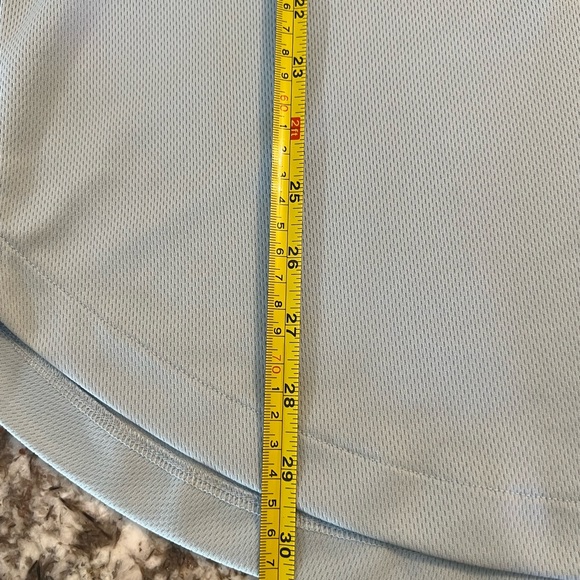 XL Light Blue Refuge West Coast 83 Jersey Team Games T Shirt Top Button Sports - Picture 3 of 7